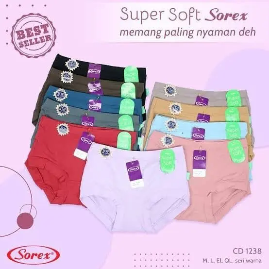 3PCS,6PCS SOREX Cd Basic Super Soft 1238