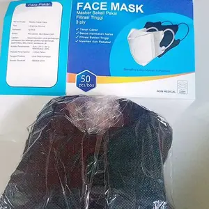 Masker Duckbill Mix Warna Warni Face Mask Dewasa 50Pcs All Varian Lengkap