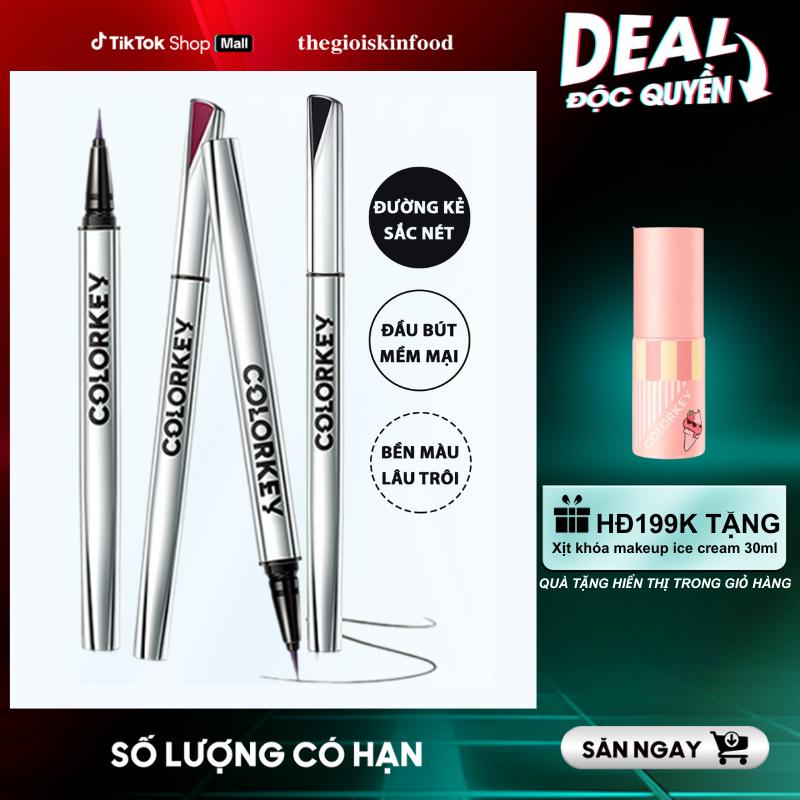 Bút Kẻ Mắt Nước Lâu Trôi Colorkey Floating Color Liquid Eyeliner 0.5ml Cosmetic Mỹ Phẩm Trang Điểm