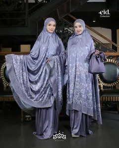 Kazami Store Telekung Ainun Eid Collection  Mukena Printing Free Sjadah