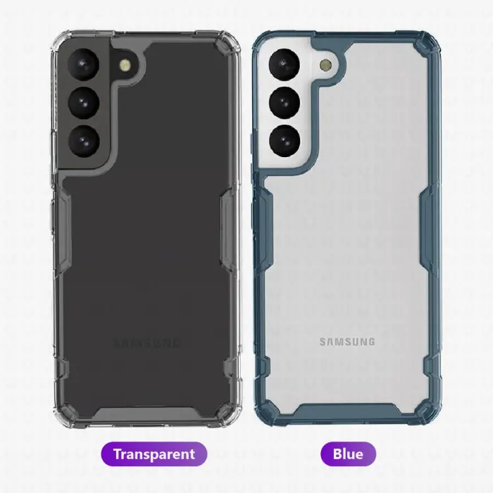 (Ready) Case Samsung Galaxy S22/22+/S22 Ultra Nillkin Nature TPU Pro Hybrid