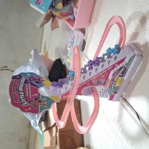 PGTOYS - Mainan Anak Slide Music Track Small Duck Bebek Naik Tangga Mainan Seluncuran Bayi Tummy Time Little Dino Train Doraemon Unicorn Plastik