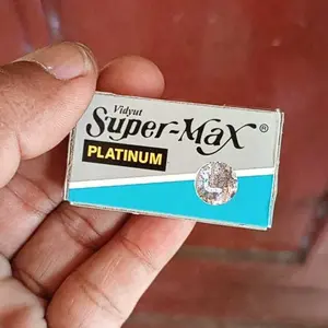 silet super max original 1 kotak 5 keping supermax