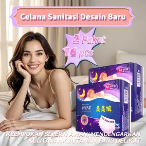 【2 Paket Link】Promosi Penawaran Khusus Baru! Tampon sanitar Hushumei diimpor dari Korea Selatan. 360 ° bukti kebocoran. ventilasi. Gunakan siang dan malam. Nyaman untuk memakai. Penuh keyakinan pada setiap tindakan.