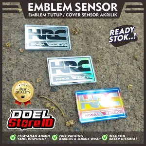 Emblem Tutup Sensor Bahan Akrilik Untuk Motor Matic Honda Vario Emblem Sensor Akrilik Honda