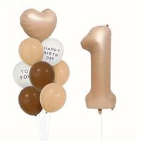 Gambar DINOSO Balon Foil Angka Retro Khaki 10 Pcs 32 Inci Balon Nomor Karamel Untuk Dekorasi Pesta Ulang Tahun - Paket Set Retro (belum termasuk angka) dari DINOSO INDONESIA Kota Administrasi Jakarta Barat 4 Tokopedia