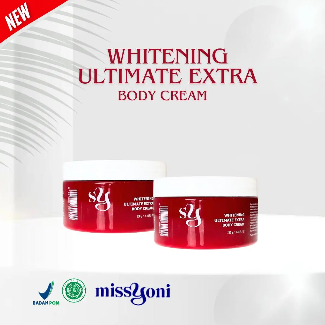 UTIKS - BUNDLE ISI 2 WHITENING ULTIMATE EXTRA BODY CREAM 250gr | U 2