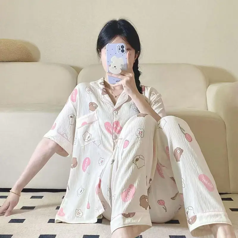 VIBELLECP - CP Vibelle shop grosir baju tidur piyama karakter fashion murah wanita 6