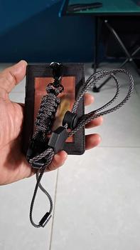 Product Review of Lanyard ID Card Kanvas Tactical Militer Polri Tali Paracord Premium from R**t M**S 0