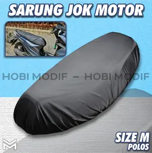 COVER SEAT JOK MOTOR SARUNG JOK MOTOR ANTI AIR ANTI CAKARAN COVER PELINDUNG JOK COVER JOK HITAM POLOS SIZE M TEBAL HIGH QUALITY SARUNG JOK WATERPROOF MATIC BEBEK UNIVERSAL GENIO SOUL GT MIO BEAT FI ESP DELUXE STREET GEAR M3 SPIN NEX NOUVO REVO SUPRA VEGA
