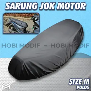 COVER SEAT JOK MOTOR SARUNG JOK MOTOR ANTI AIR ANTI CAKARAN COVER PELINDUNG JOK COVER JOK HITAM POLOS SIZE M TEBAL HIGH QUALITY SARUNG JOK WATERPROOF MATIC BEBEK UNIVERSAL GENIO SOUL GT MIO BEAT FI ESP DELUXE STREET GEAR M3 SPIN NEX NOUVO REVO SUPRA VEGA