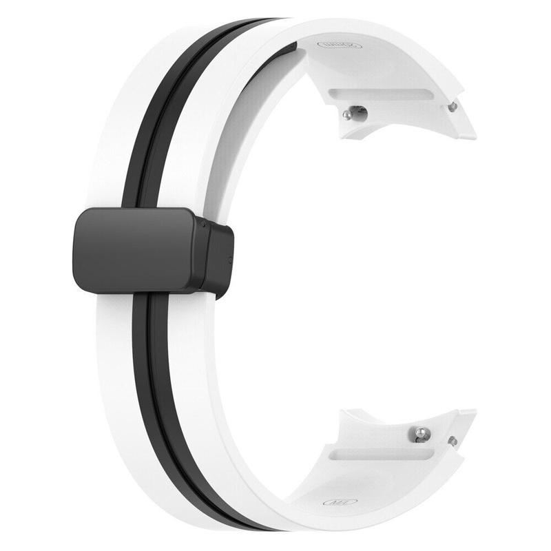 Product Introduction of Silicone Magnetic Buckle Strap for Samsung Watch 4/5/6 40 44mm Watch 5 Pro 45mm Band for Galaxy Watch 4 Classic 42 46mm Watchbands 17