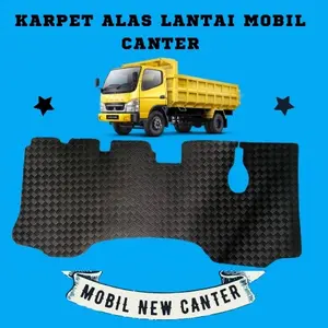 Karpet Lantai Depan Mobil Truck Canter  Model Terbaru - Bahan Spoon Berkualitas Tahan Lama