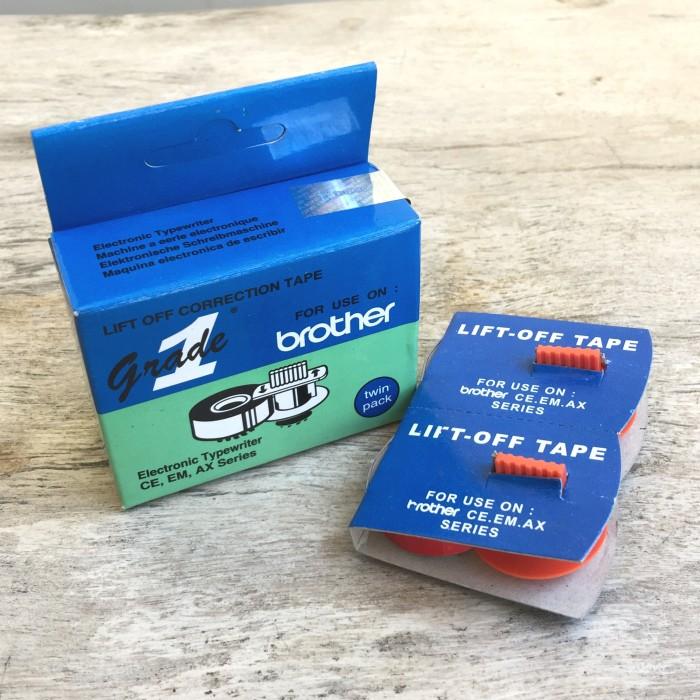 Cuci Gudang 💚 Lift Off Correction Tape Brother (Isi 2) /Tip Ex Mesin Ketik 0