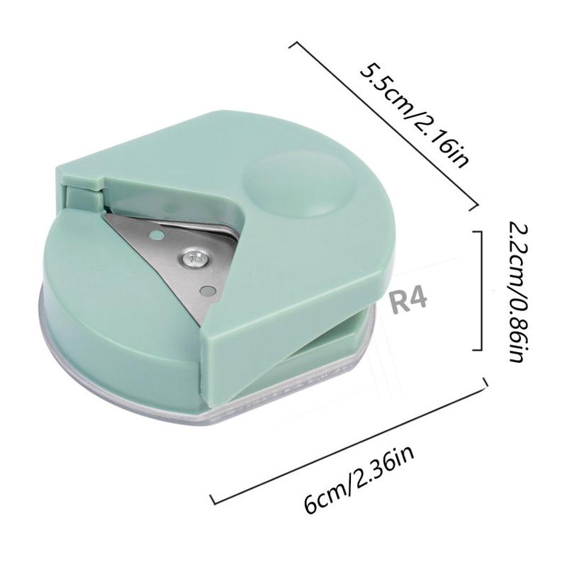 Product Introduction of Card Rounded Dies Cutter Corner Cutter Rounder Paper Hole Punch Trimmer Angle Photo Die Cut Scrapbook Gift Office DIY Craft Tool 20