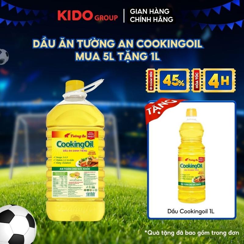 Dầu ăn Cooking Tường An chai 5L