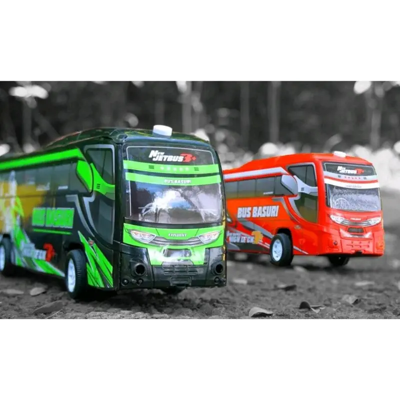 Mainan Anak-Anak Bus Basuri Telolet Lampu dan Musik - Toys 5