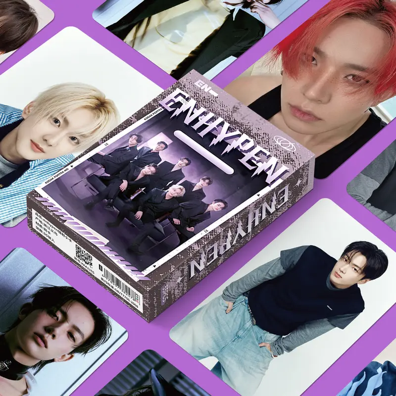holographic lomo cards enhypen Enhypen GX Holographic Cards – Kholographic