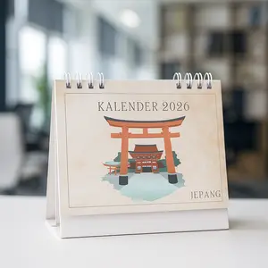 Kalender Meja Estetik 2026 Harga Terjangkau