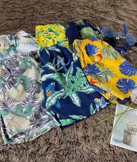 XẢ KHO Quần Đùi Mặc Đi Biển Unisex, Short Mặc Nhà Đi Chơi Với Nhiều Họa Tiết Sắc Nét (D1+)