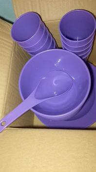 Product Review of ECOWARE 30pcs Kenduri Set/ Party Set 30pcs/ Plastic Plates Cups Bowls Set/ High Quality Food Grade for Kenduri Banquet from a**r 1