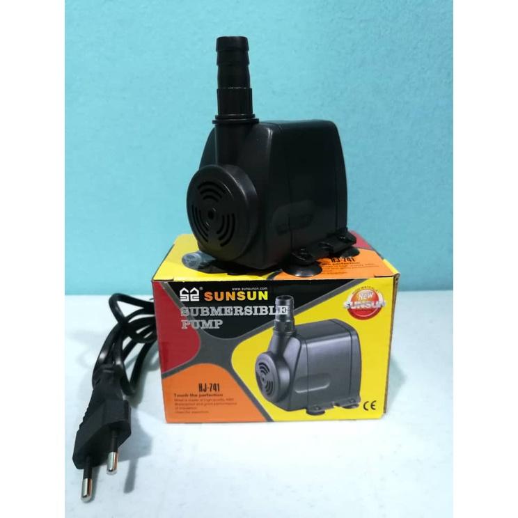 SunSun Aquarium Fish Submersible Pump 8W 600L/H HJ-741 [HJ741] Pam Akuarium Ikan