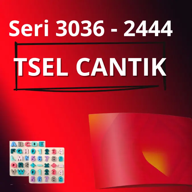 Promo No cantik Telkosel - Paket puzzel angka 12 digit - mainan puzzel