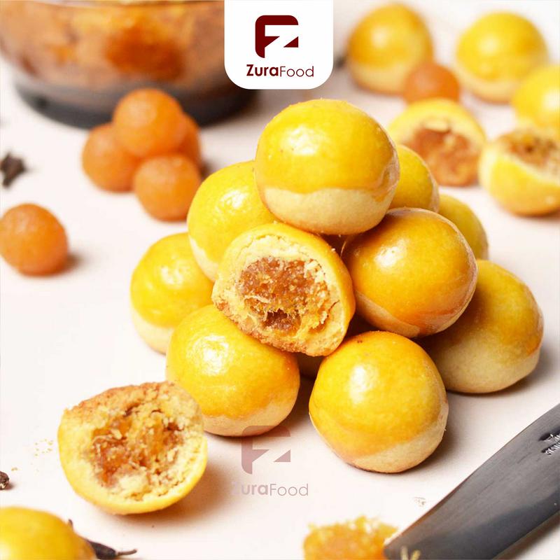 Zura Food Kue Kering Cookies Nastar 250 gram Homemade Premium | Kue Lebaran | Hampers Nanas Toples 3