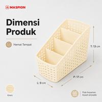 Gambar MASPION Alfa Organiser Case & Beta Organizer Case Kotak Penyimpanan Serbaguna 4 Sekat 6 Sekat Tempat Alat Tulis Aksesori Kerajinan Perlengkapan Rumah Tangga Storage Box Organizer Barang Kecil Rapi Praktis Multifungsi Pilihan Warna - RD - RAK ALFA - 4 SEKAT dari Ratu dapur_NEW Kota Malang 5 Tokopedia
