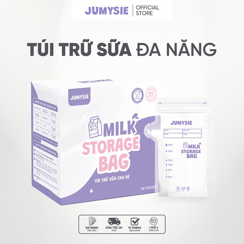Túi Trữ Sữa Jumysie Chính Hãng 180ml/250ml - An Toàn, Tiện Lợi - Bảo Quản Sữa Mẹ Luôn Tươi Ngon