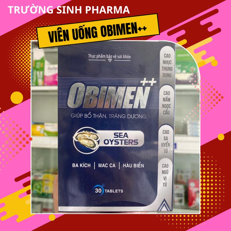 Viên uống OBimen ++ hộp 30 viên uống bổ thận