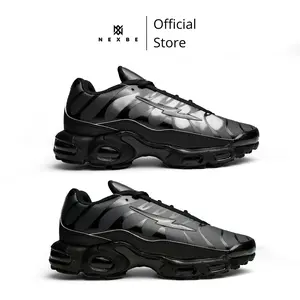 NEXBE THUNDER THERMO White Full black Sepatu Bunglon Sneakers pria dan wanita Casual