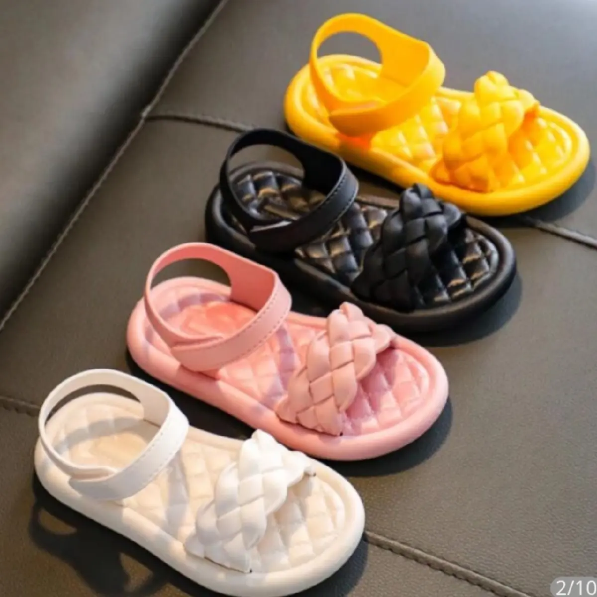 Jn266_Sandal gunung anak perempuan karet empuk import 2 s/d10 tahun