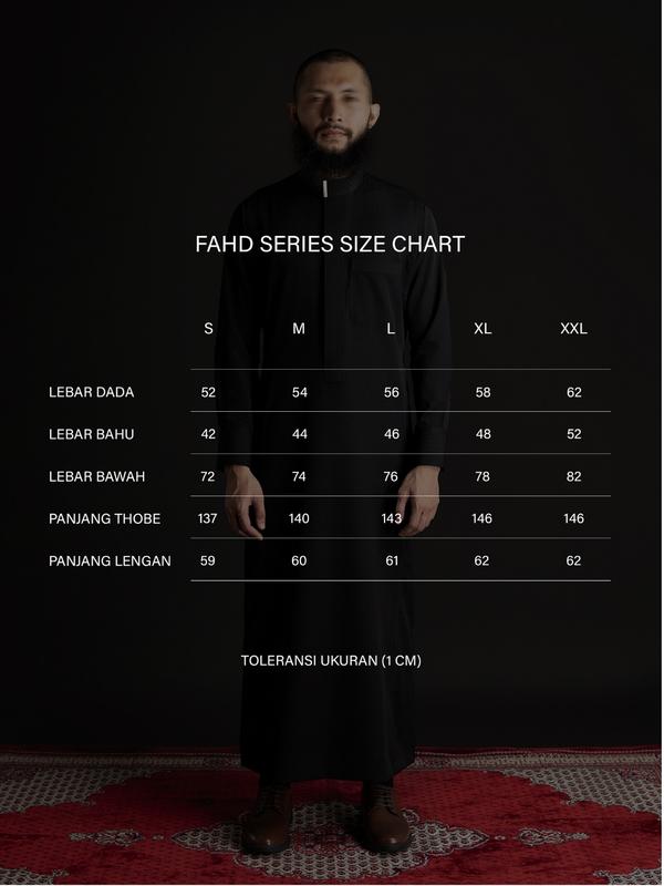 Local Project | Jubah Pria Dewasa Gamis Lengan Panjang | Fahd River Grey 7