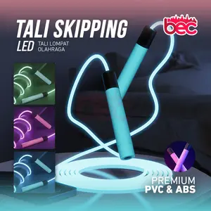 [BEC] Tali Skiping LED All Varian Lompat Tali | Jump Rope Gym Fitness Yoga Glow LED