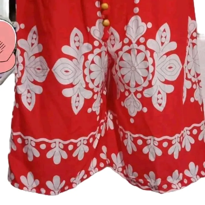 1pc tokong challis  fit to 27-32 fabric challis 1 side pocket 1 pcs for only 78 random colors and design  Womenswear Comfort