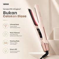 Gambar SENUS InfraGlow Catokan Infrared Nano Titanium 2in1 Straightener Curly Wave Lurus Anti Frizz Rambut Sehat - Warna dari senusofficial Kota Administrasi Jakarta Utara 2 Tokopedia
