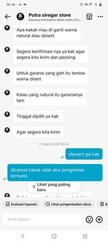 Product Review of SPESIAL PUTRA SIREGAR | IPHONE 16 PRO NEW GARANSI RESMI INDONESIA from C**a 0