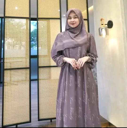 SIGNATURE DRESS SET PRINTING BAHAN CERUTY
