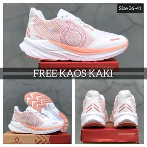 Sepatu Lari Wanita Ortuseight Hyperfuse 36-41 Premium Quality Model BNIB Free kaos kaki - Outdoor, Running