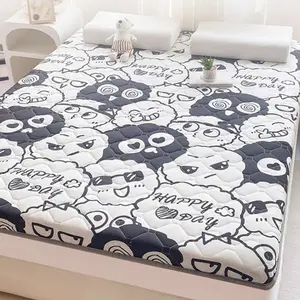 Thicken mattress elastic cushion household foldable comfortable