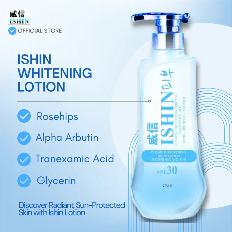 ISHIN PREMIUM GLUTATHIONE COLLAGEN | whitens and lightens skin, anti-aging,  oral sunblock | 60 caps 700mg per cap | S-Acetyl, Reduced & Free Form  Glutathione | Higher Chance of Absorption