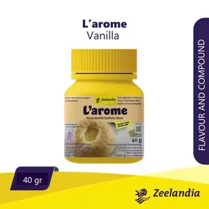 L’arome VANILLA MILK POWDER 40gr - Perisa Aroma Vanila Larome Zeelandia Baking