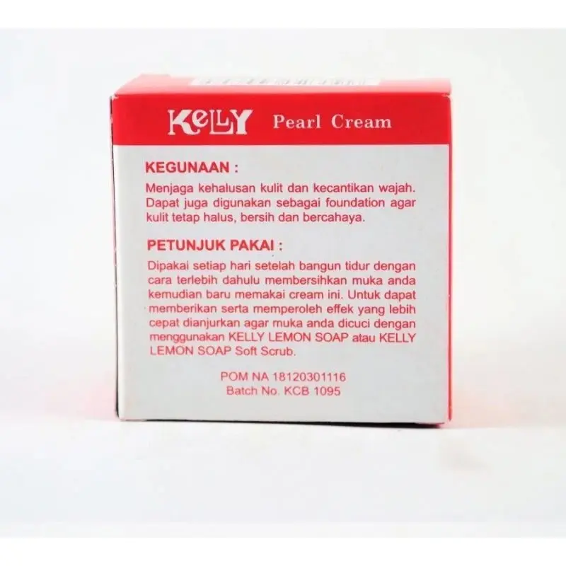 Original Kelly Pearl Cream 15gr/Cream kelly asli bpom 3
