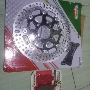 Piringan Disc Cakram Honda Beat/Vario/Scoopy/Beat fi Plus Breket Ukuran 260mm Foto Motorcycle