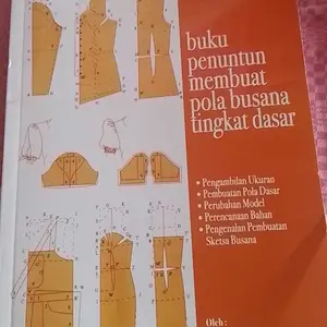 Buku penuntun membuat pola busana tingkat dasar oleh SOEKARNO