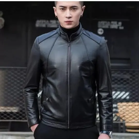 JAKET KULIT MODEL FORMAL / JAKET KANTOR KEREN  Leather