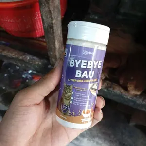 Bye Bye Bau | Dr.Bulu - Deodorant Litter Box, Penghilang Bau Litter Box Kucing dan Anjing, Odor Remover Deodorizer, Pewangi Pasir Kucing