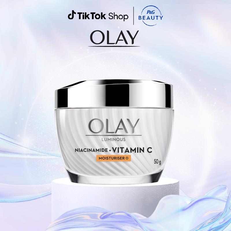  Kem Dưỡng OLAY Luminous Niacinamide & Vitamin C Giúp Mờ Vết Thâm Đốm Nâu Dưỡng Sáng Da 50G 