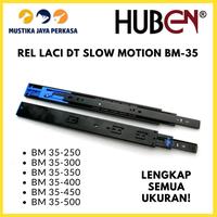 Gambar Rel Laci Huben Slowmotion BM-35 Mm Rel Laci Kabinet Kitchen Set - BM 35 X 250 dari Mustika Jaya Perkasa Kab. Bogor 1 Tokopedia